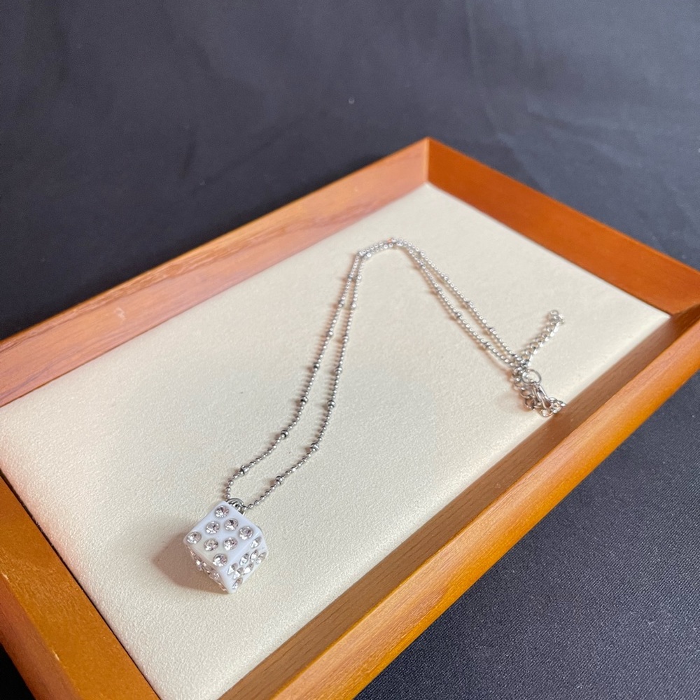 Dice necklace
